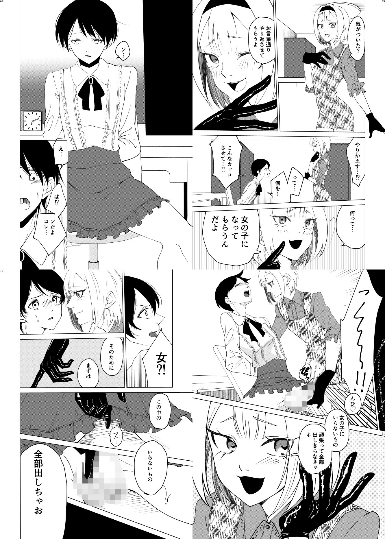 女装男子×女装男子合同誌ゴム手袋で開発特集号 画像6