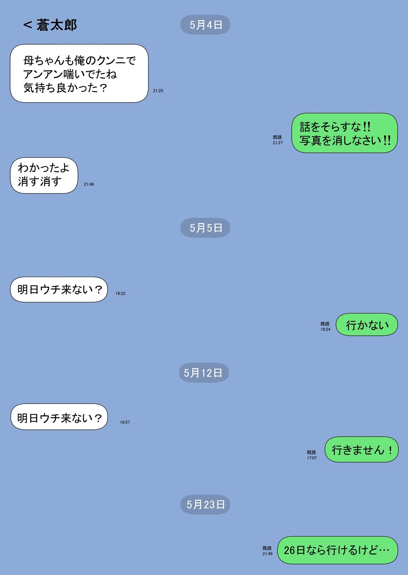 一人暮らしをする息子のアパートにノコノコ一人でやってくる不用心な母 立ち読み 9 / 11