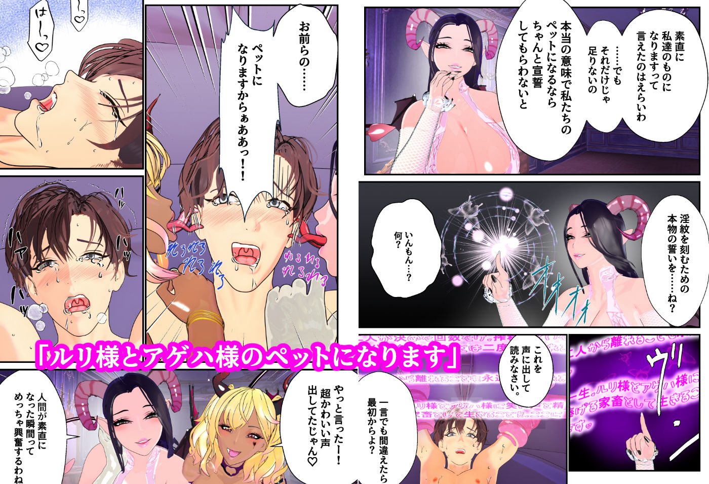 サキュバス姉妹に捕食られる 画像6