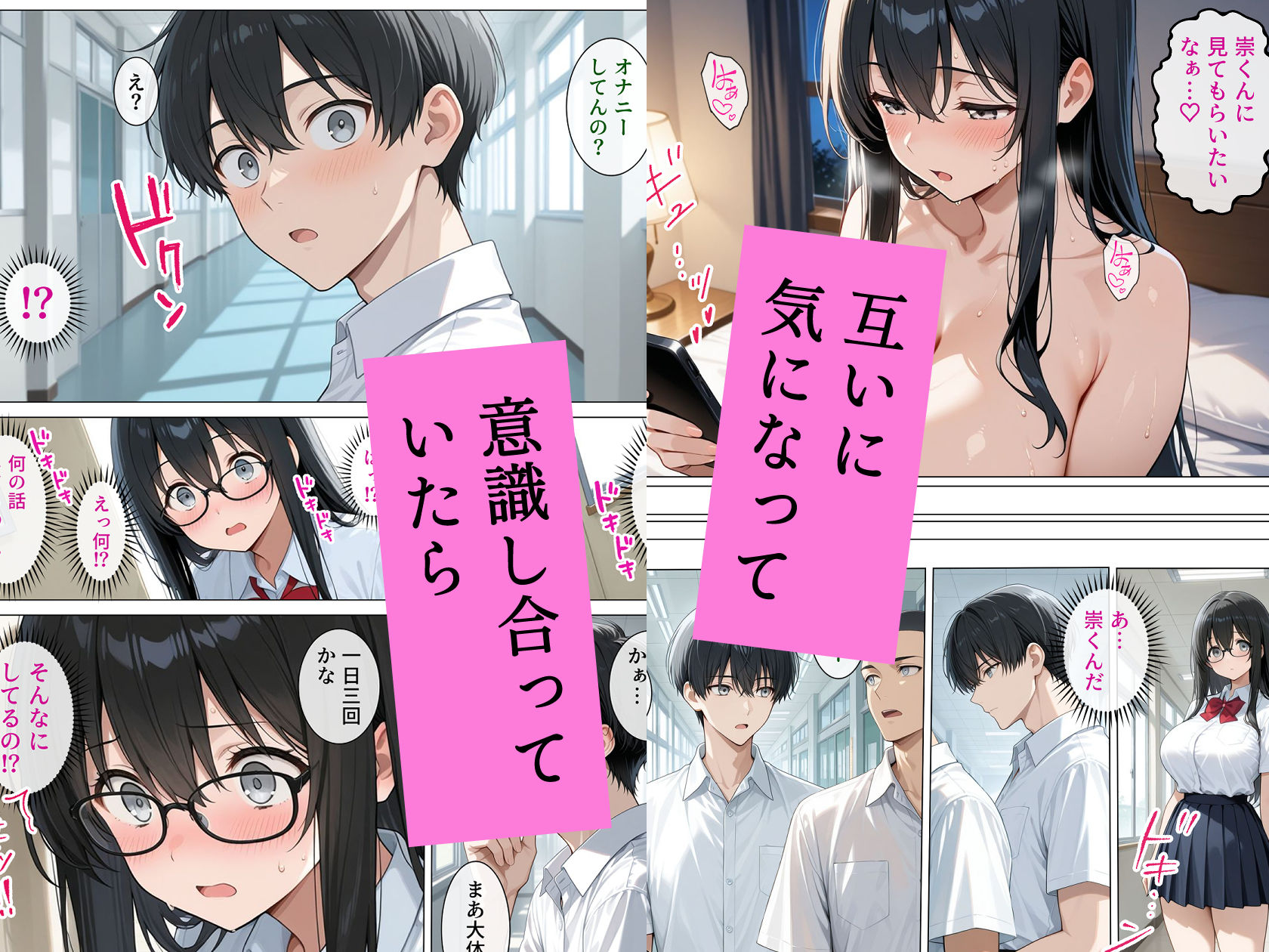 恋愛漫画みたいに互いを意識してたら両想いと分かって性欲全開発情セックスの画像4