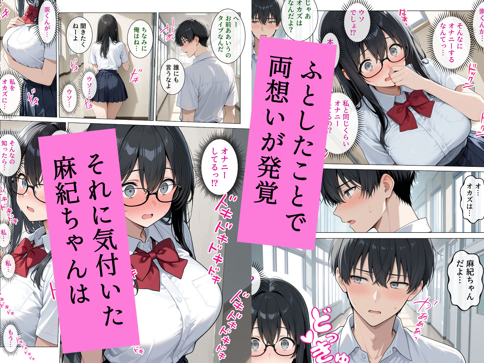 恋愛漫画みたいに互いを意識してたら両想いと分かって性欲全開発情セックスの画像5