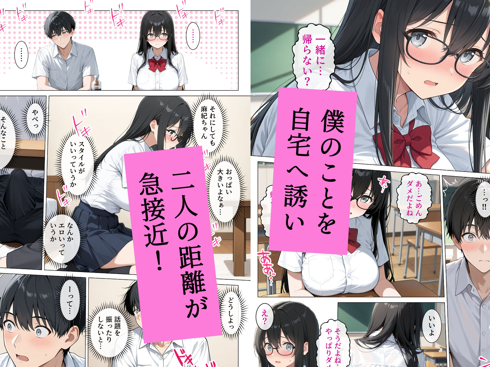 恋愛漫画みたいに互いを意識してたら両想いと分かって性欲全開発情セックスの画像6