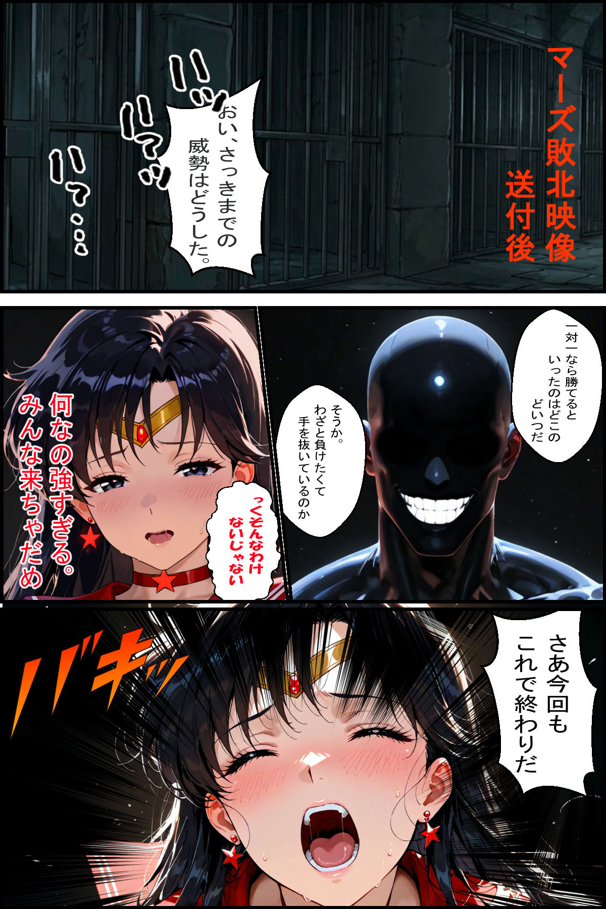 セーラー戦士敗北3  敗北の連鎖 金星編のサンプル画像 3