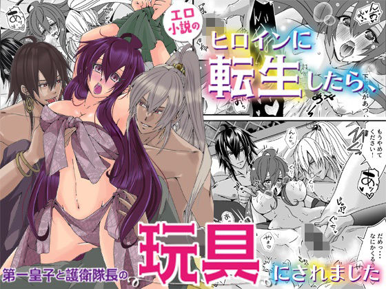 エロ小説のヒロインに転生したら、第一皇子と護衛隊長の玩具にされました の公式サムネイル