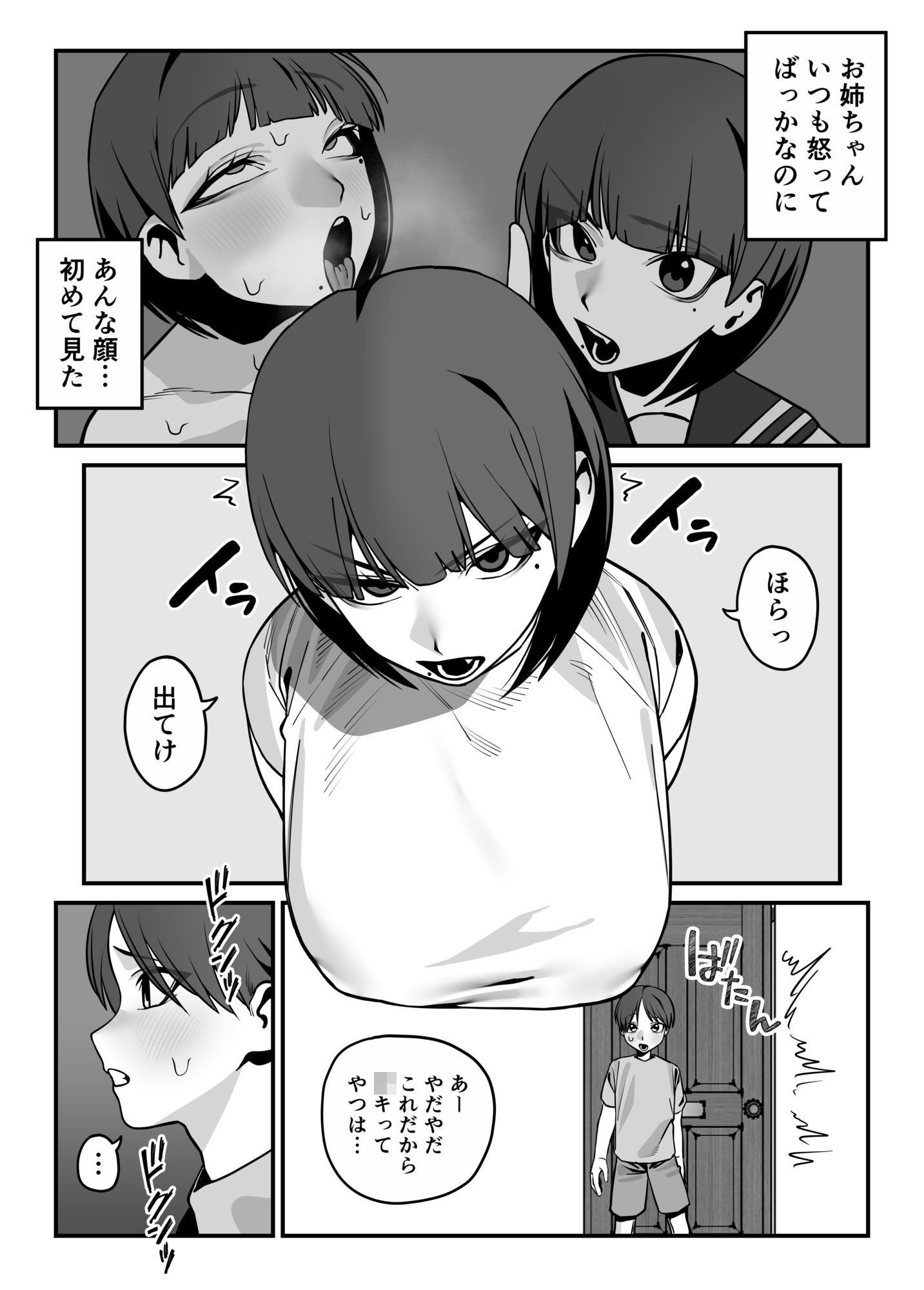 いつも怒ってばかりのお姉ちゃんを妊娠させる話のサンプル画像 4