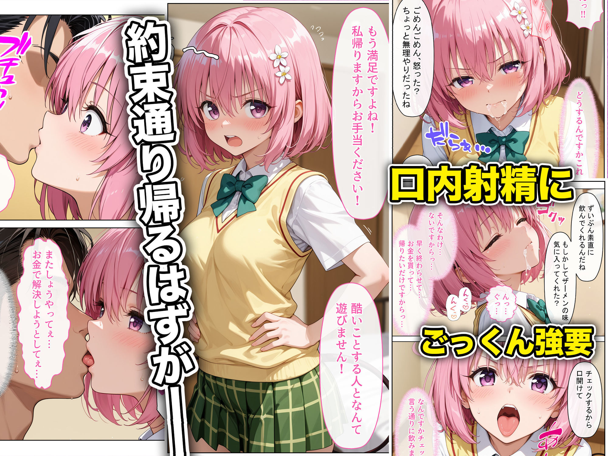 放課後、彼女たちはパパと会う〜本番NGのはずが…生中出し種付けレ●プされてまさかの快楽堕ち〜の画像7