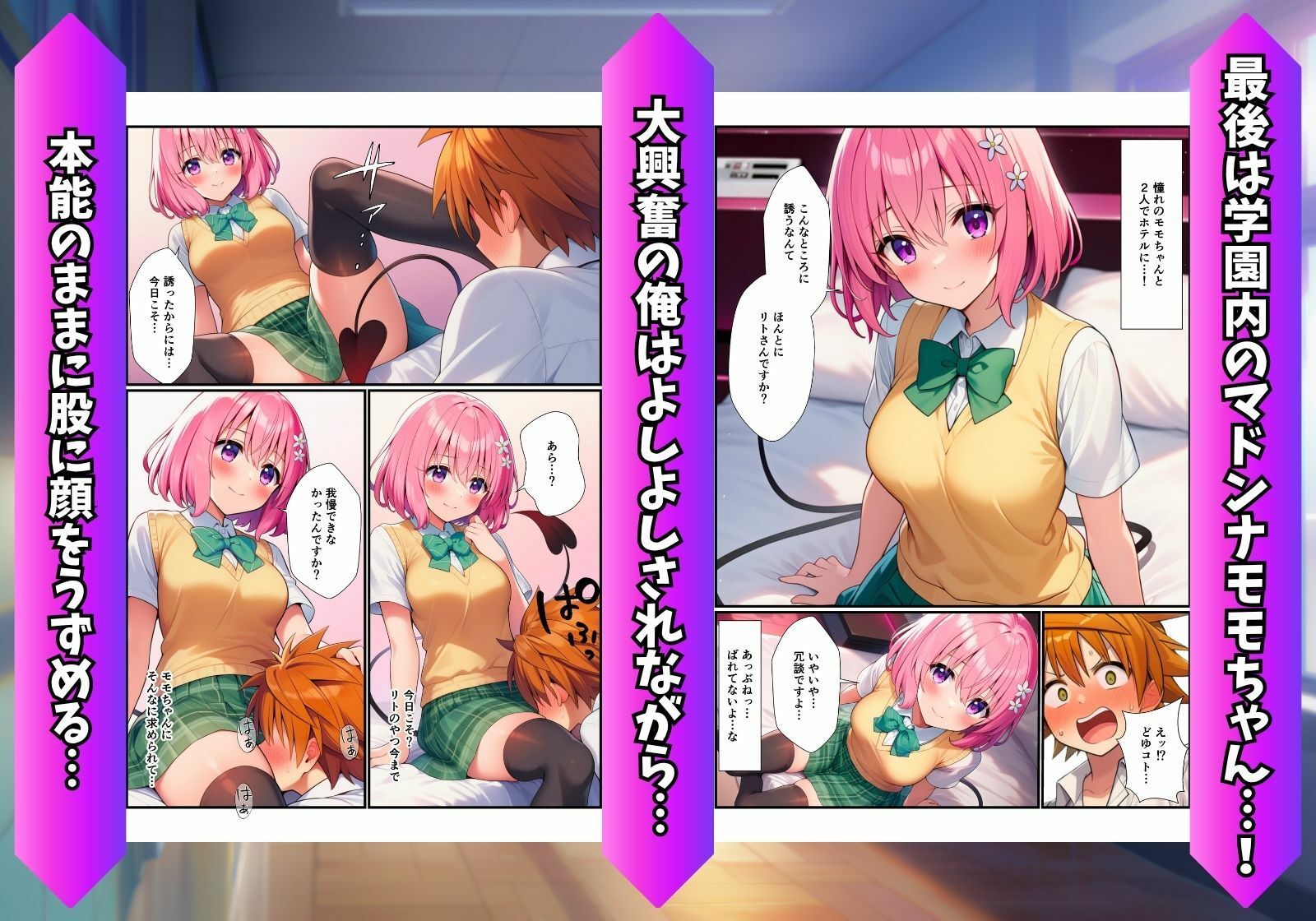 陰キャの俺がリトに憑依！トラブル娘とイチャラブ孕ませ放題！のサンプル画像 6
