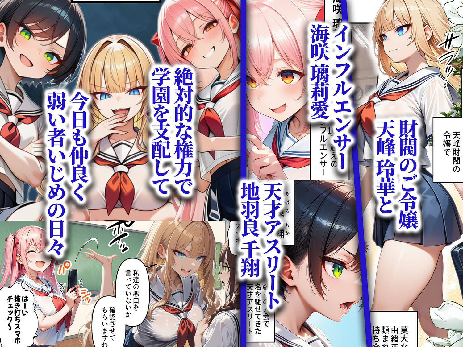人質ライブ配信2 学園投票編 一軍女子がクラスのおもちゃ 立ち読み 2 / 8