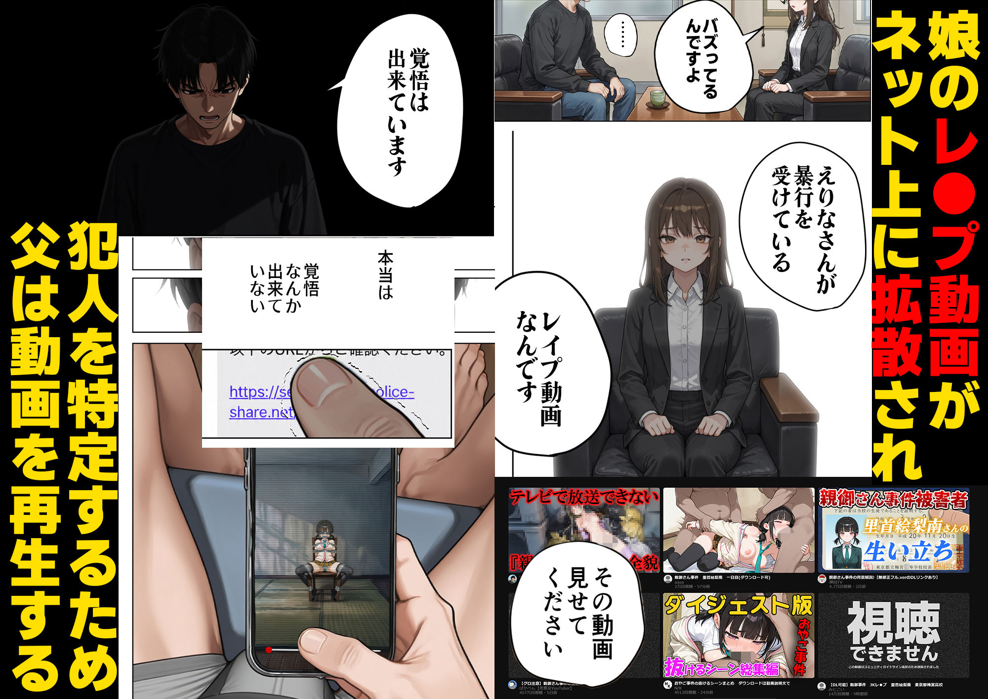 父の告白【インターネットの皆さんへ。この動画がえりなちゃんの親御さんに届くよう拡散お願いします】 立ち読み 3 / 11