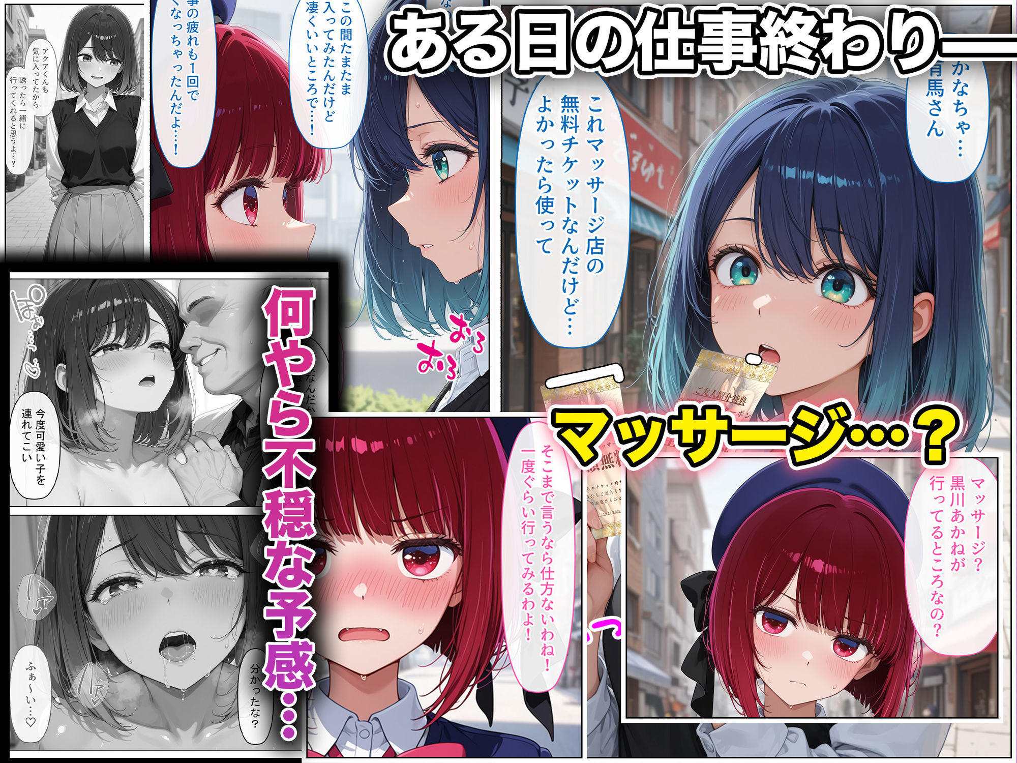 プライド高めの元子〇アイドルが媚薬マッサージにメス堕ちして、超密着濃厚のスケベ交尾しまくった話のサンプル画像 1