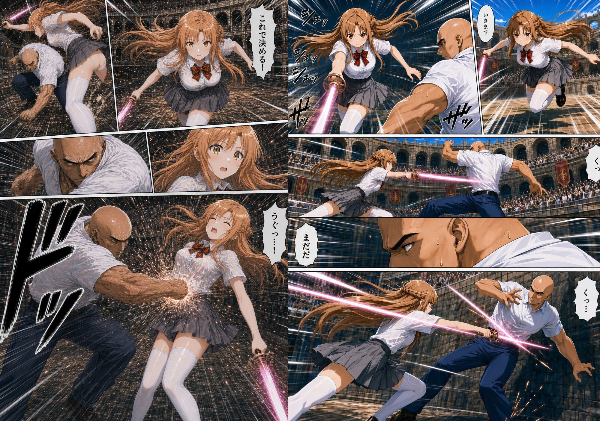 敗北して監禁されたア〇ナの画像2