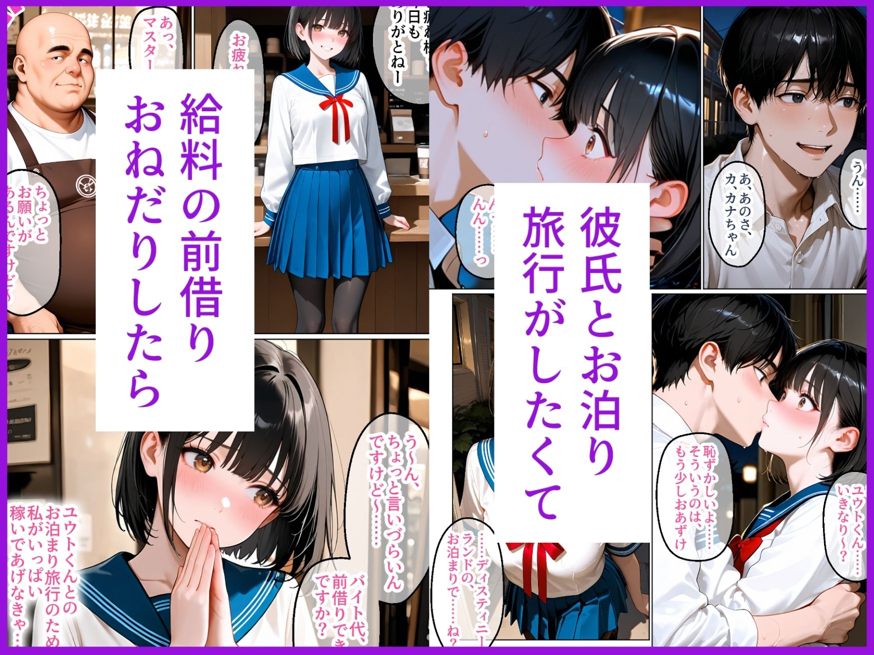 【総集編】パパ活シリーズ 〜脅迫・パパ活で堕とされる女たち〜 完全メス堕ち4作品収録のサンプル画像 6