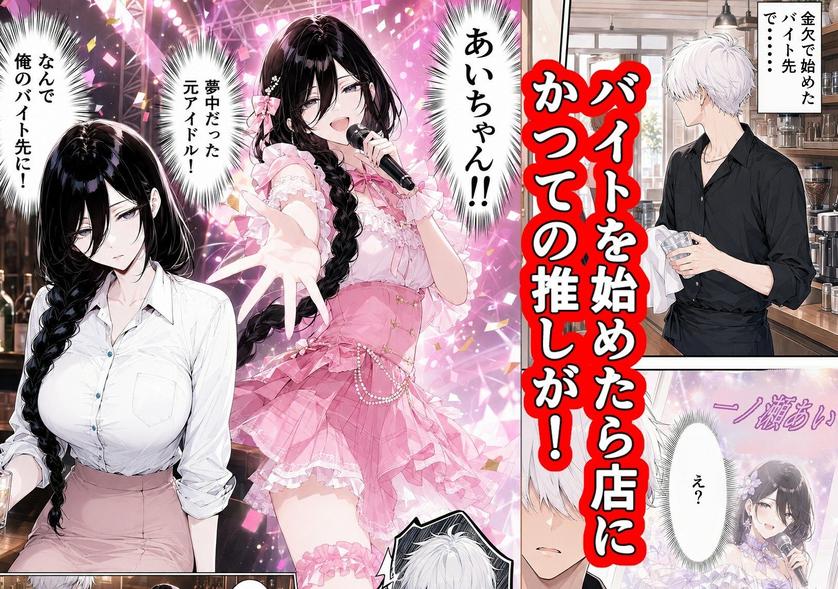 俺の推しアイドル（引退）がバイト先に通って来るので中出しHで本当の嫁にするのサンプル画像 1