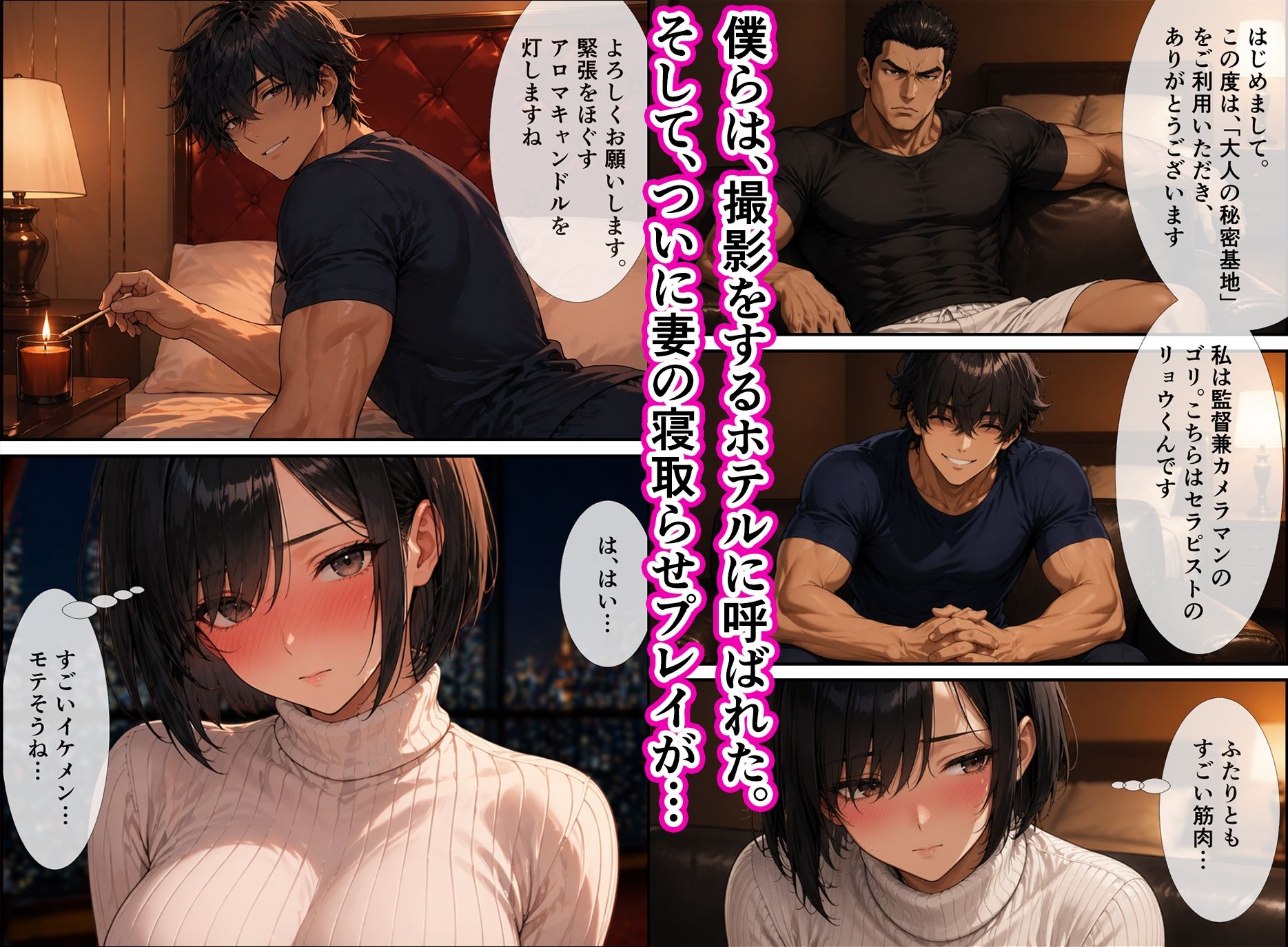 愛する妻を寝取らせ企画AVに出演させたらあまりの淫乱痴女ぶりで名作AVになってしまった件のサンプル画像 4