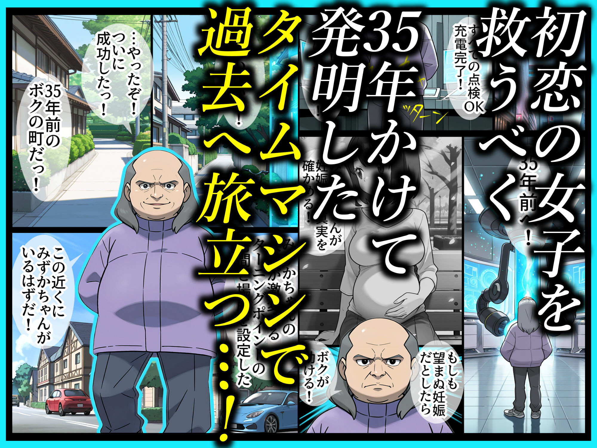 欲望解放タイムマシン【おじさんに孕ませられる宿命の女子学生】 立ち読み 4 / 10