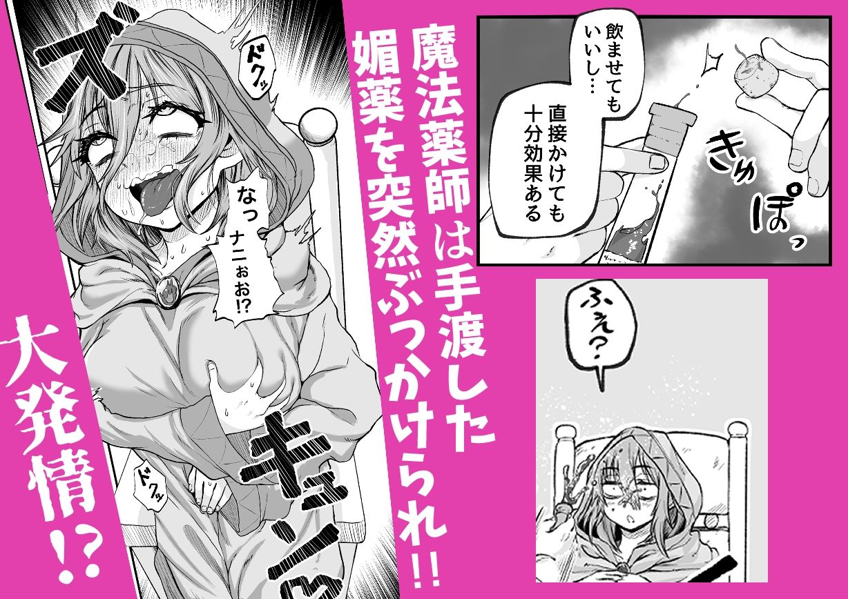 物臭ぽっちゃりエルフに媚薬をかけてみた 〜発情してるのをいいことにHな事をしまくる〜のサンプル画像 2