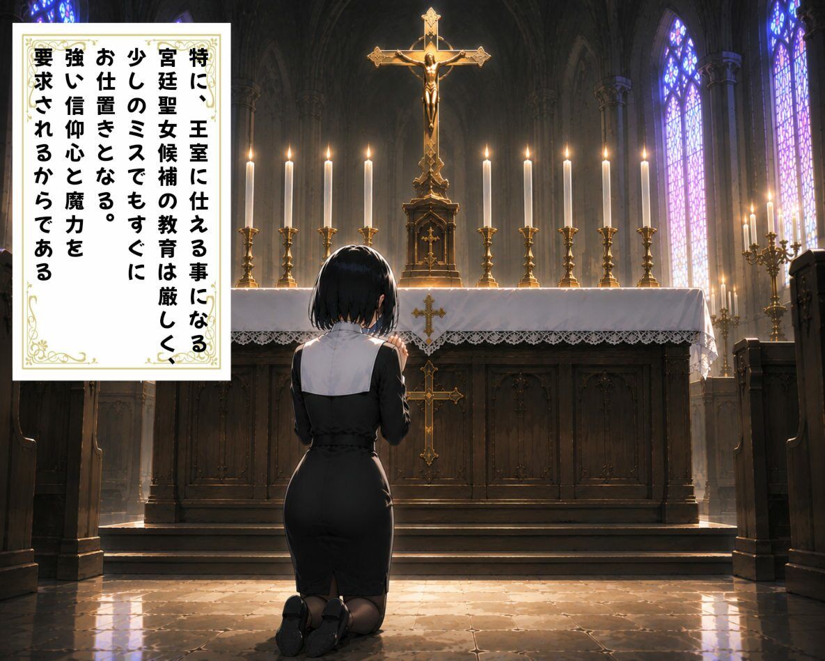 王立聖女育成学院のお仕置きのサンプル画像 3