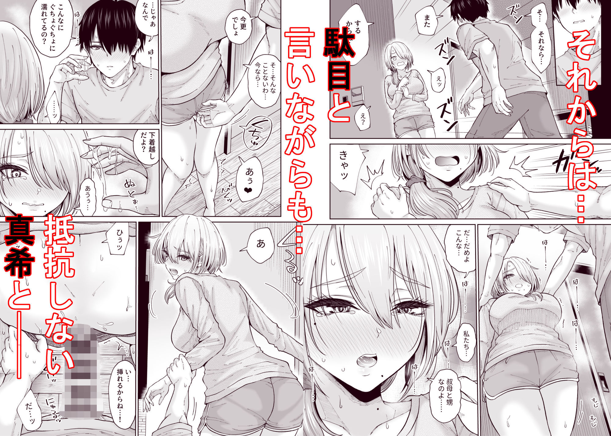 数年ぶりに再会した叔母との話のサンプル画像 6