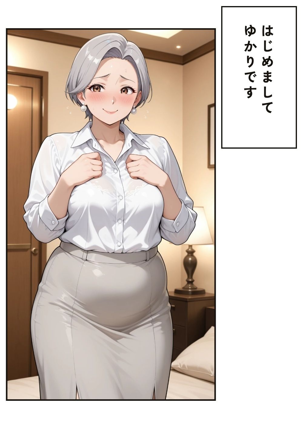 ちょいぽちゃ熟女の性欲処理のサンプル画像 3