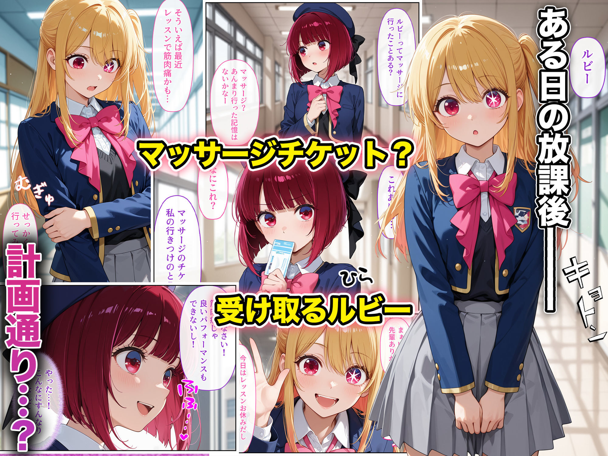 現役JKアイドルが媚薬マッサージに沼って自らおかわりを求めメスになった話 〜前編〜のサンプル画像 1