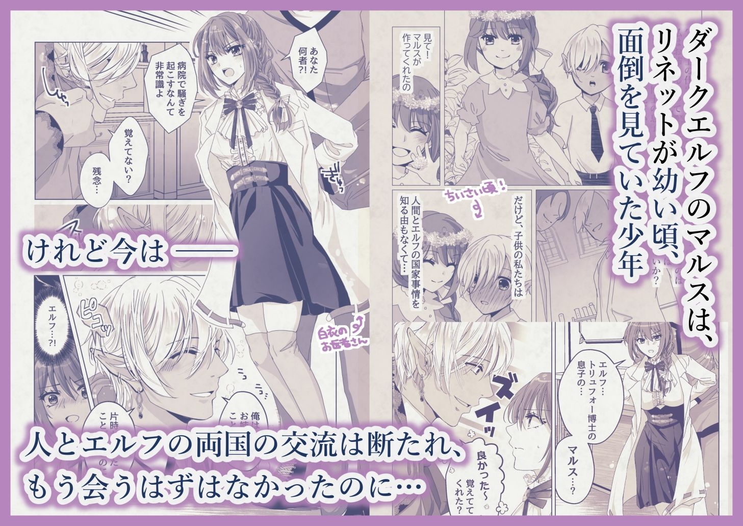 ダークエルフの執着愛〜お姉さん、もう離さないよ…〜 立ち読み 3 / 9