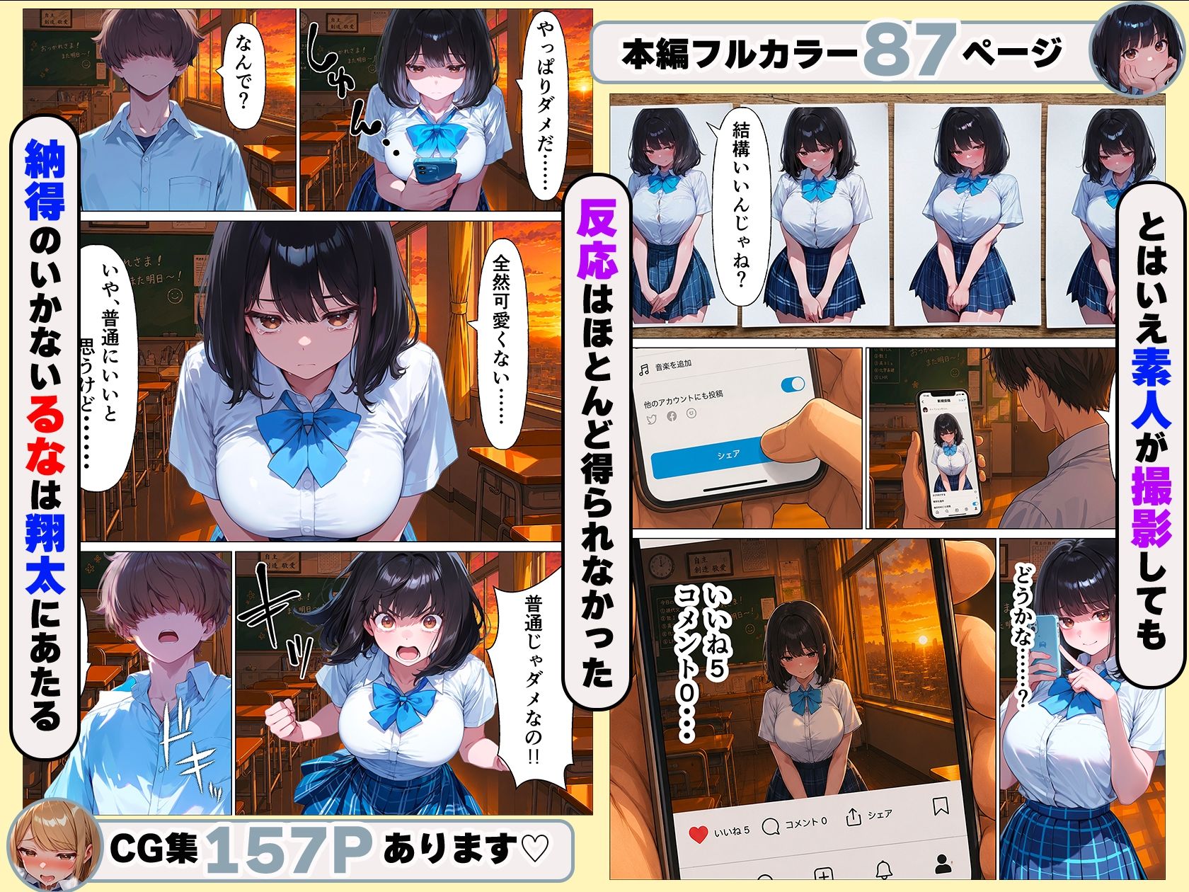 元地味だった幼馴染ギャルが人気インフルエンサーになっても俺とイチャラブセックスする話のサンプル画像 4