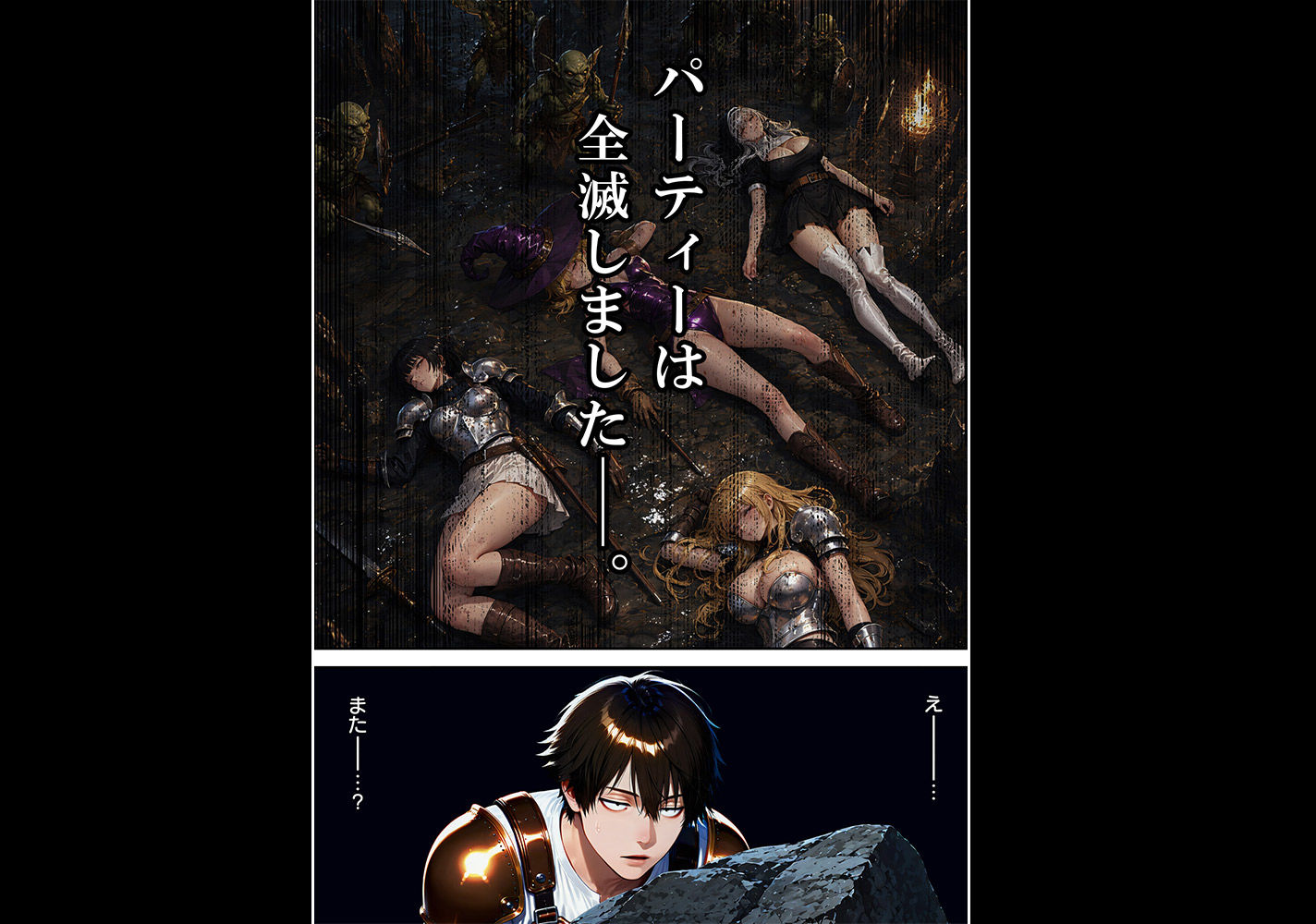 全滅転生 1=媚薬服用痴女戦士達は犯●れて前に進む= 画像8