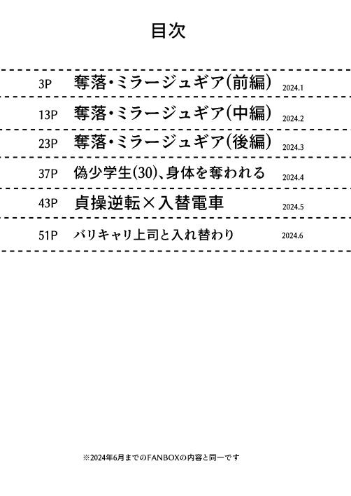 入れ替わり漫画詰め合わせ箱3のサンプル画像 1