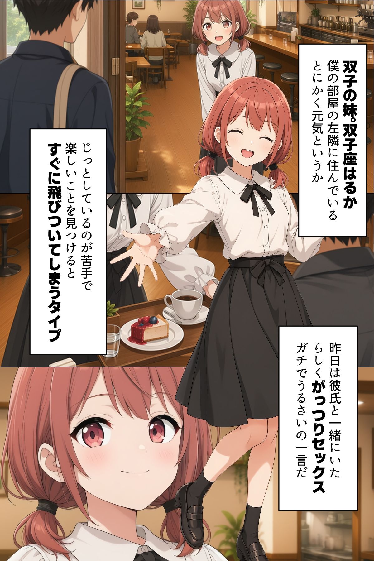 【漫画】なんで僕の隣の部屋にバイト先の双子姉妹が引っ越してくるんだよ 立ち読み 7 / 11