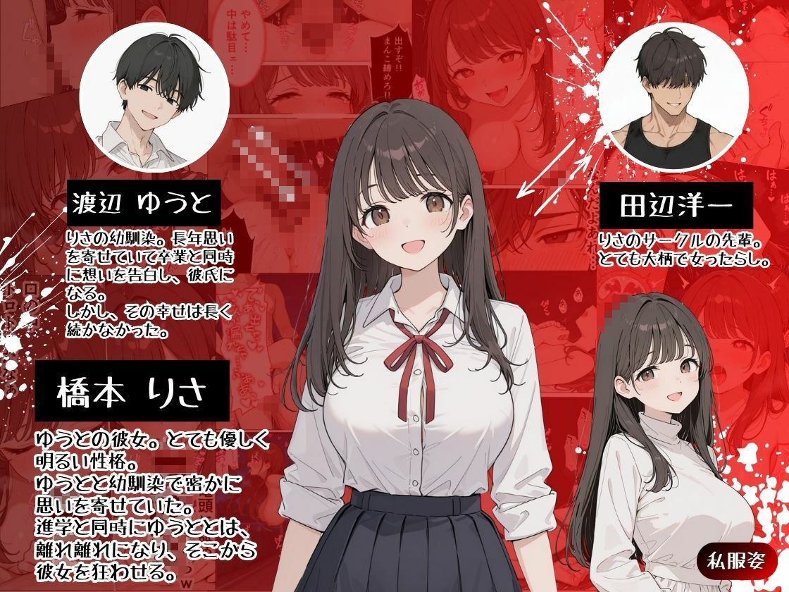 大好きな幼馴染が寝取られ幸せな人生を壊された話。のサンプル画像 1
