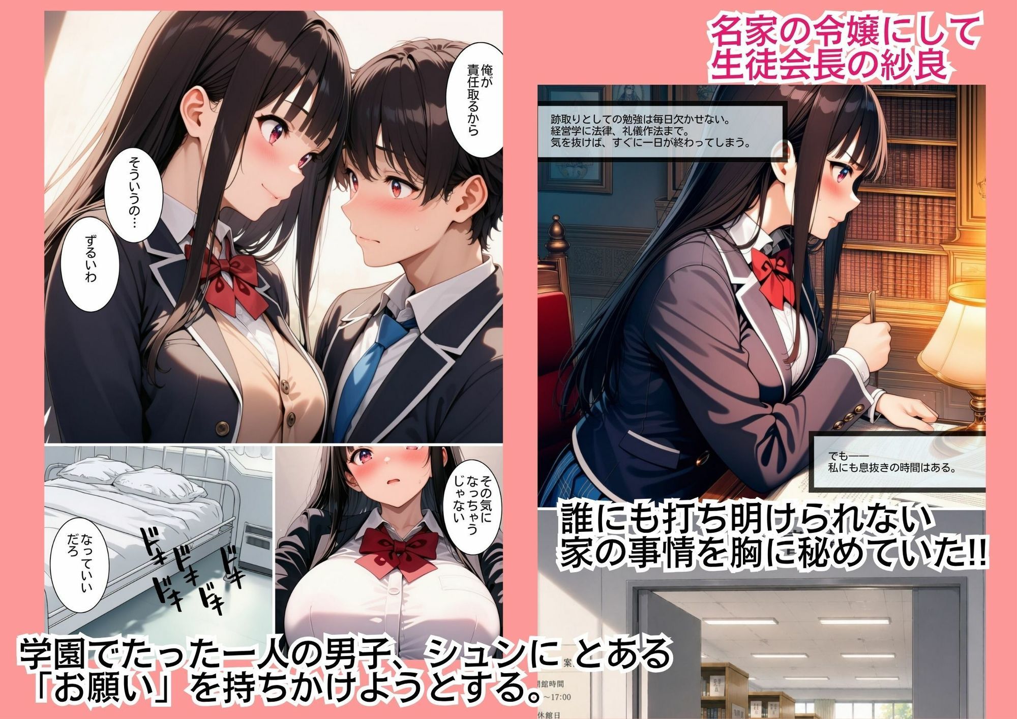 俺だけ男子の種付け共学デビュー!〜ギャルとお嬢様は処女のくせにめちゃくちゃエロかった〜のサンプル画像 6
