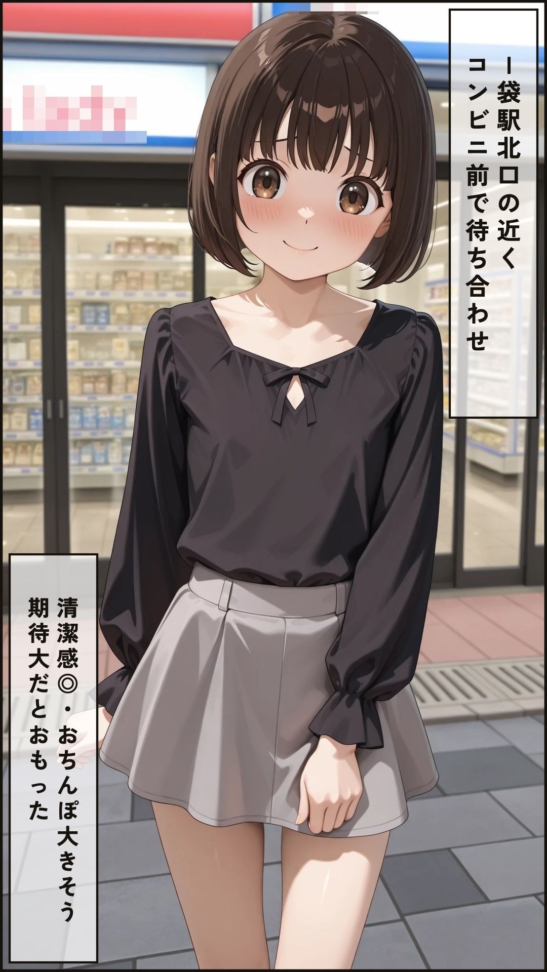 微乳JDと調教おじさん 立ち読み 8 / 11