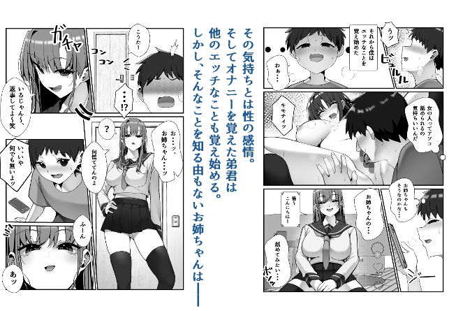 SNSでバズっている姉に筆おろししてもらう話のサンプル画像 3