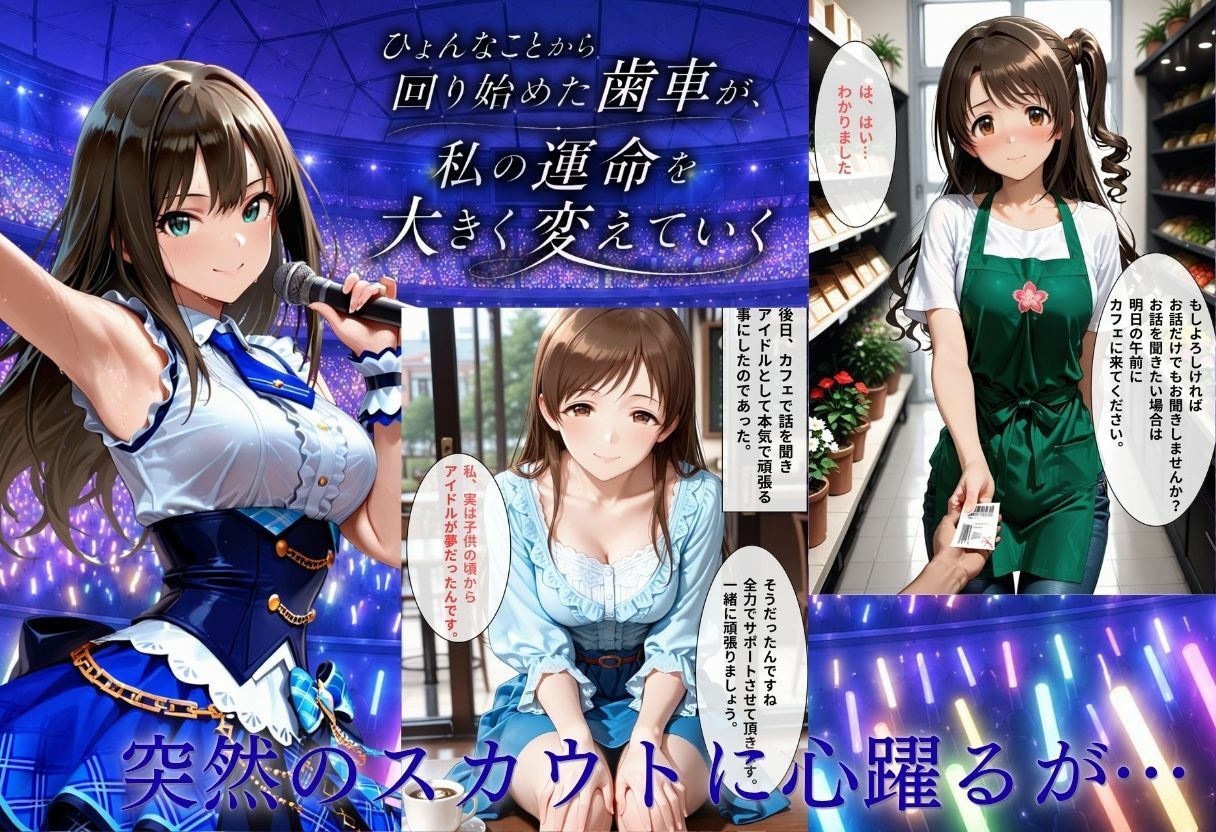 アイドルになる為の代償・・・枕営業で生中だしされる話のサンプル画像 2