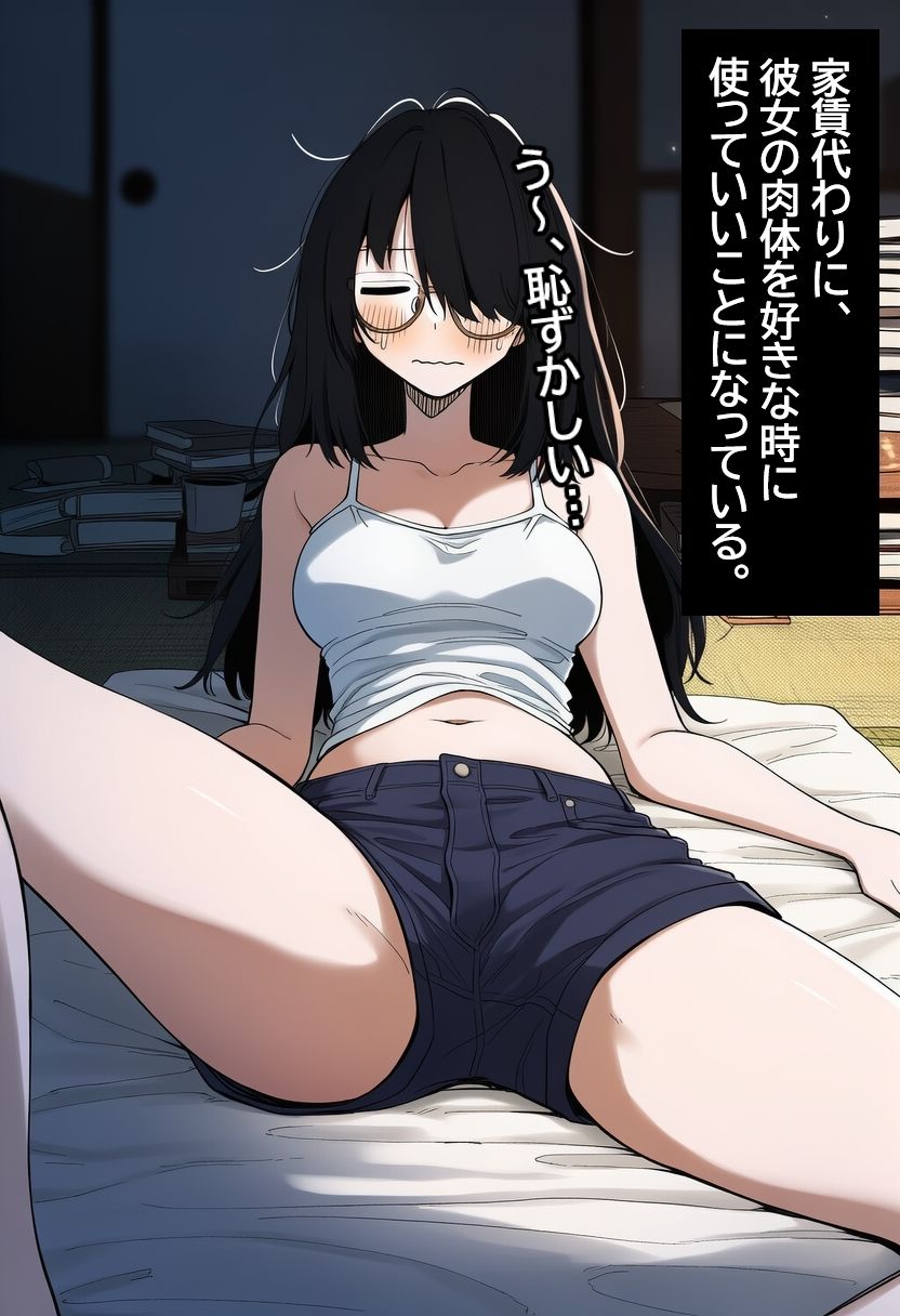 陰キャ眼鏡女を孕ませる。のサンプル画像 4