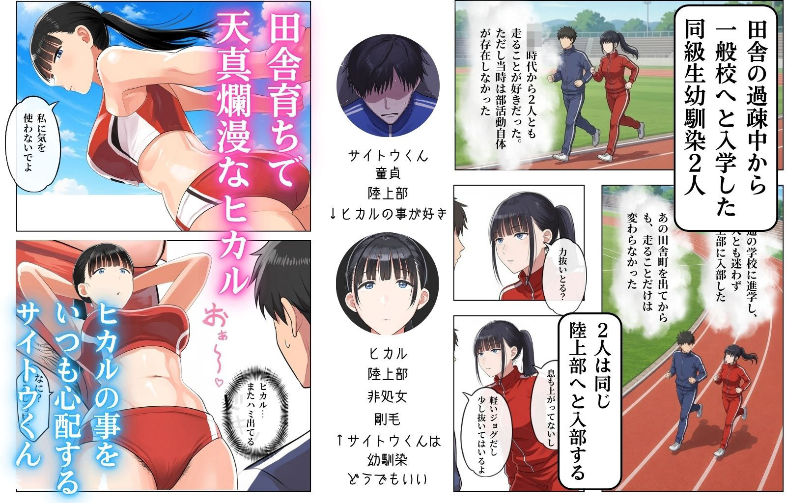 胸糞アスリート 僕の好きな人はイキ顔ブスだとハメ撮り写メで知りましたのサンプル画像 1