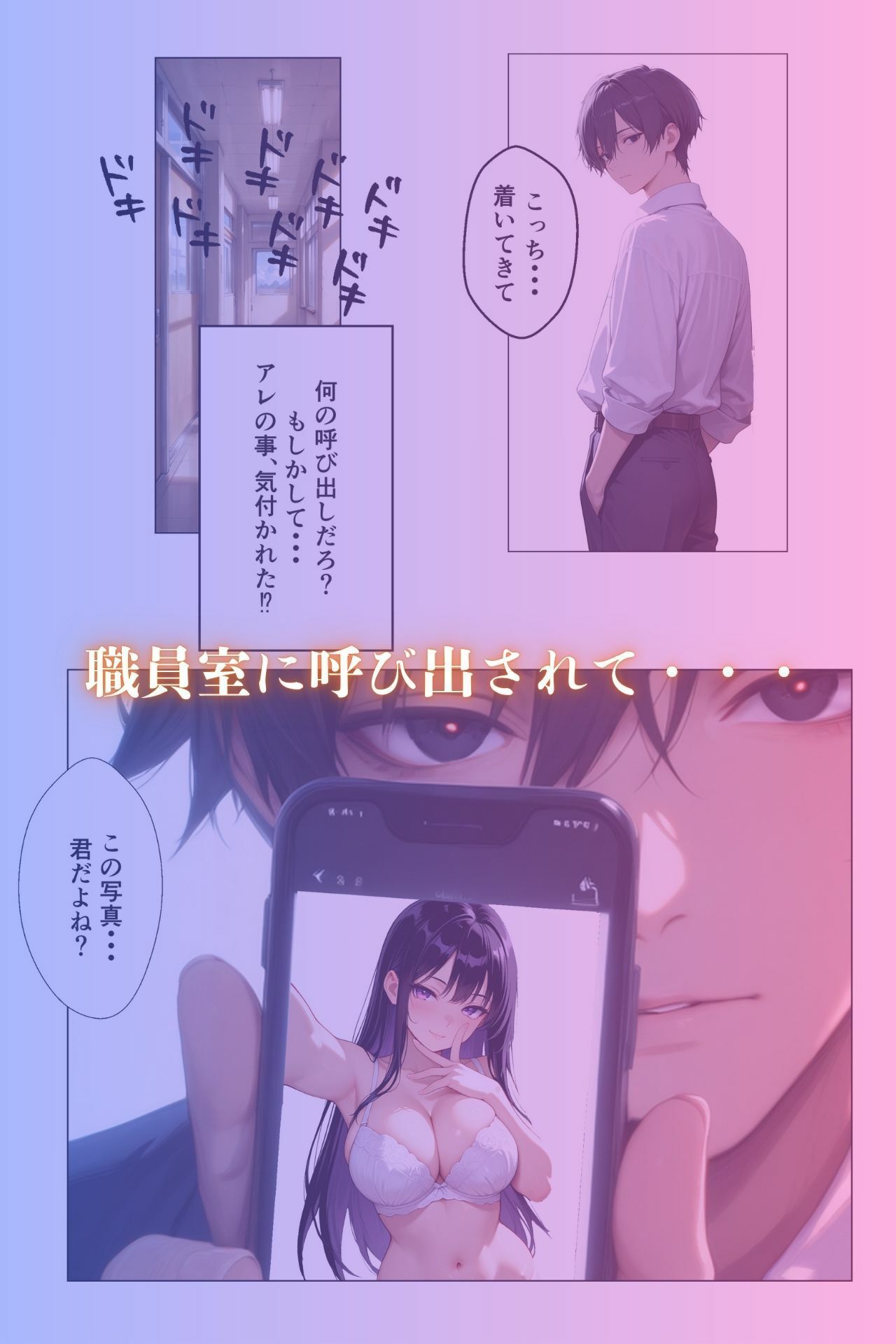 寝取られ学級委員長 〜裏垢の弱みを握られ教師に汗だく中出し肉便器〜のサンプル画像 4