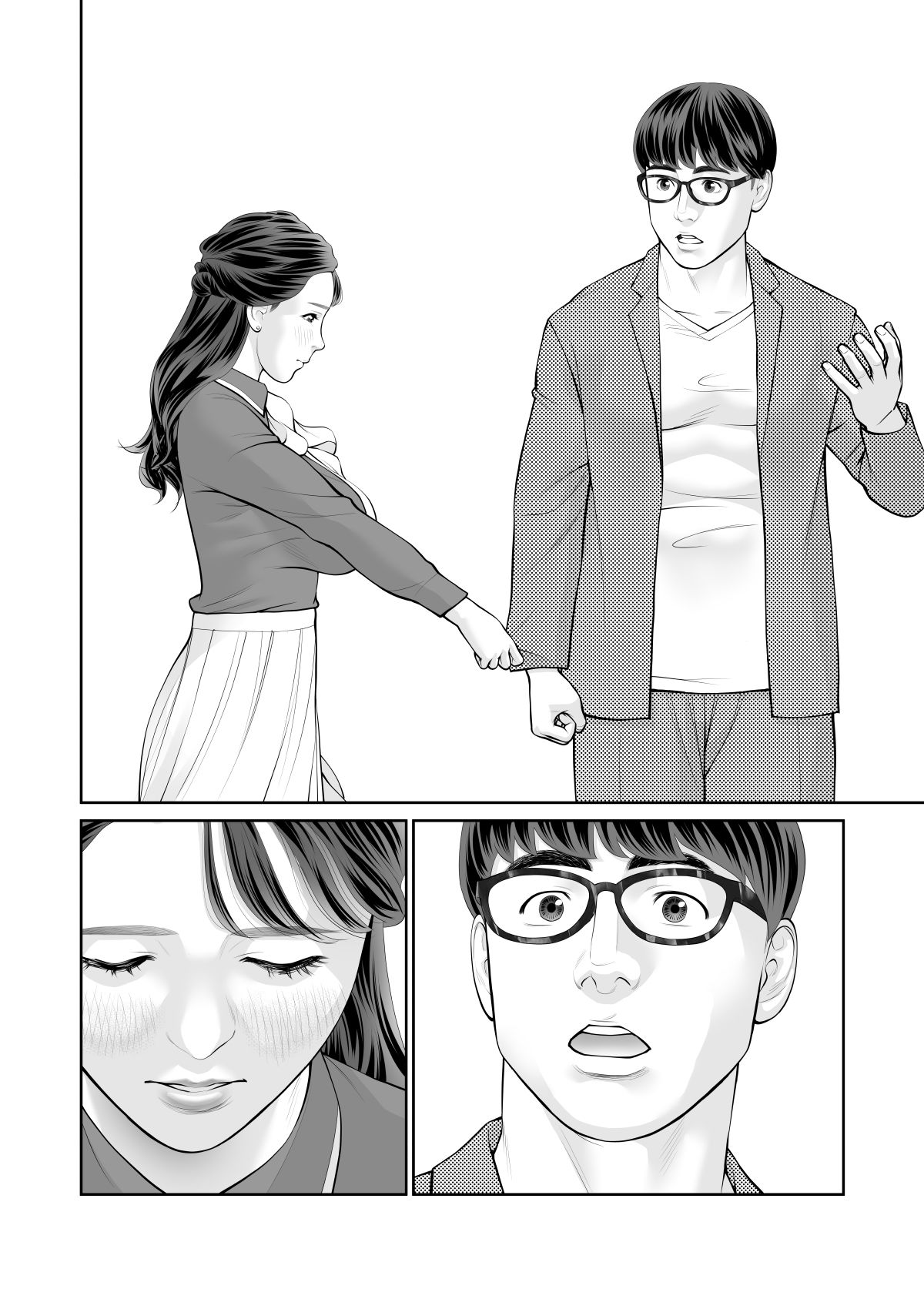 清楚なひと、誰にも見せないさらけ出しセックス 立ち読み 9 / 11