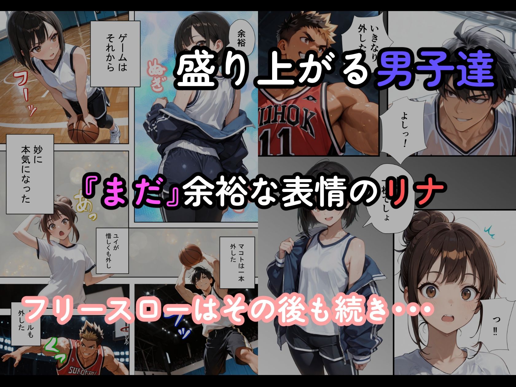 おとなのフリースローのサンプル画像 4