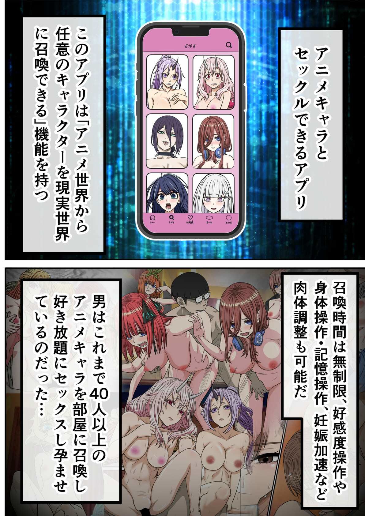 アニメキャラとセックルできるアプリ47、「ヤニねこ」編 立ち読み 2 / 7