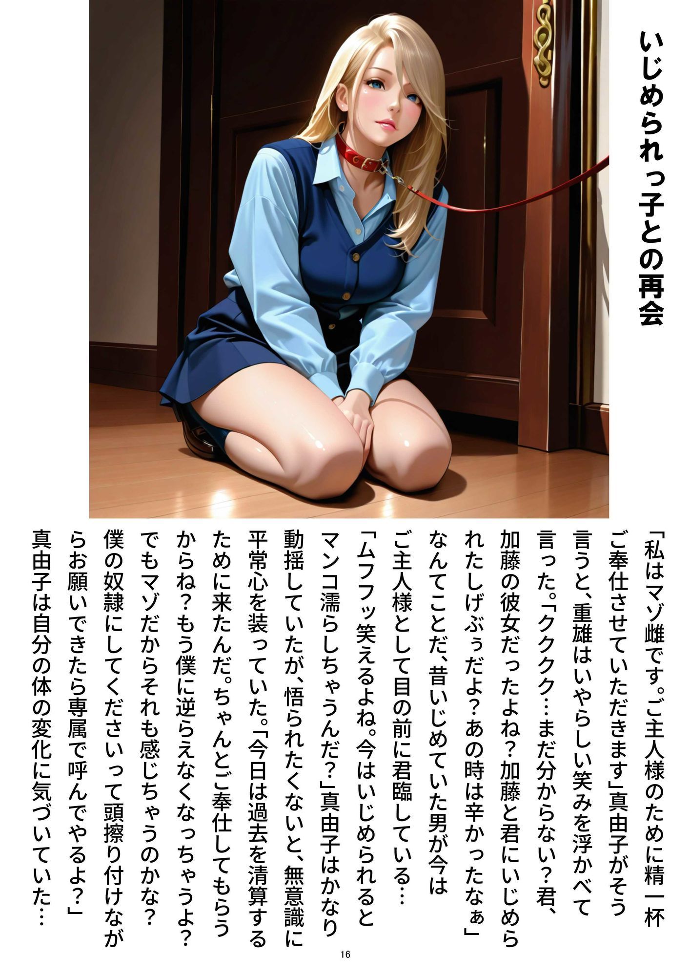 絶対服従M女倶楽部   〜まさかあの子が…〜  VOL.1のサンプル画像 3