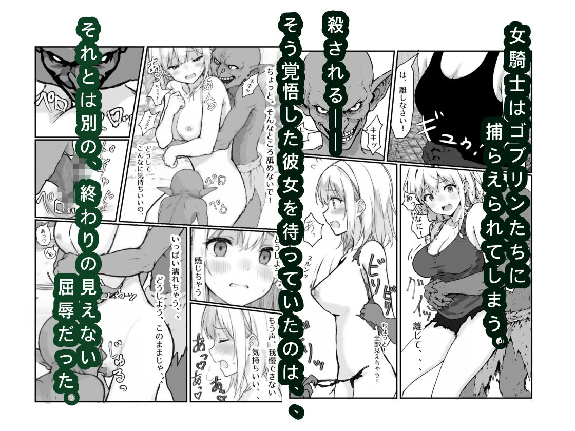 女騎士敗北録 〜ゴブリンの森〜  1のサンプル画像 3