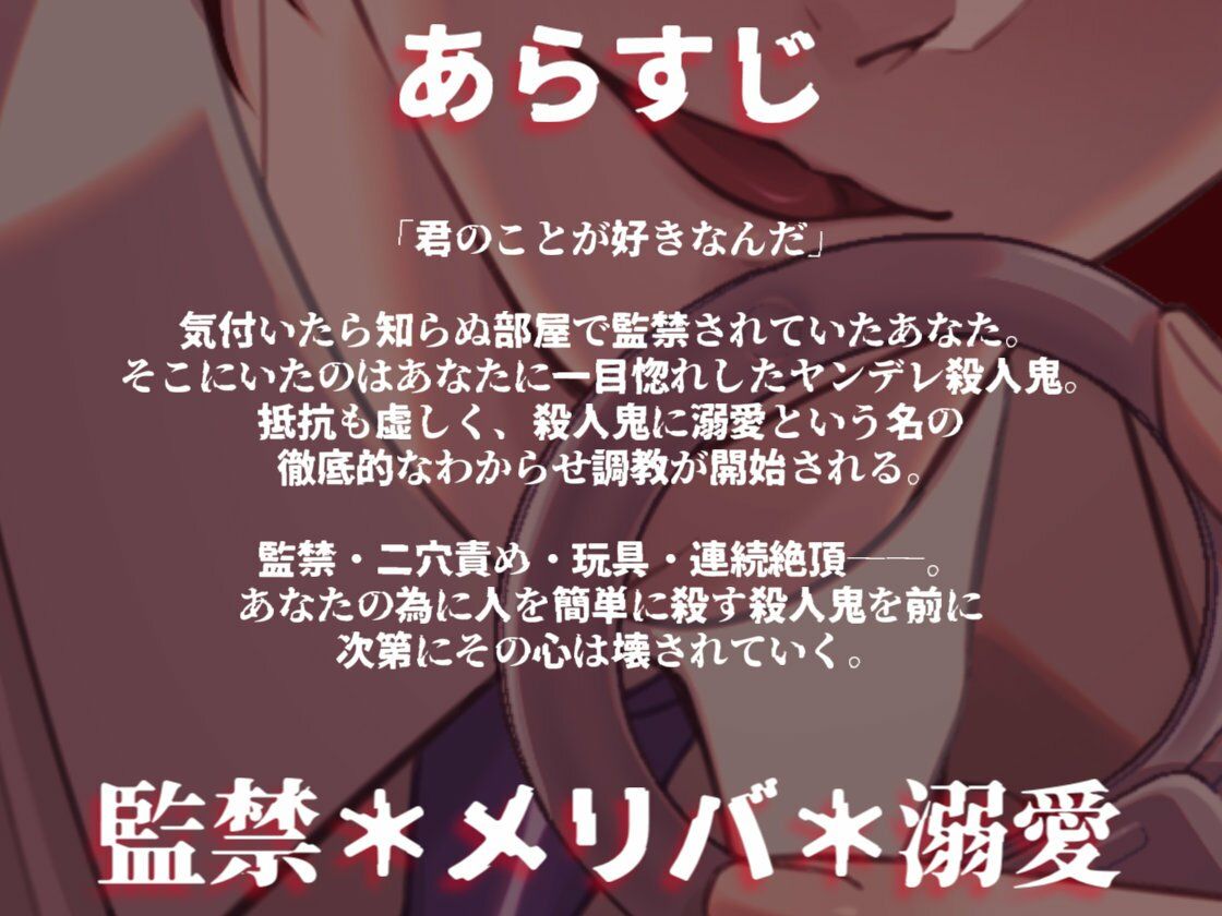 ヤンデレ殺●鬼に惚れられ独占欲による二穴調教の溺愛監禁生活をさせられる話 立ち読み 2 / 9