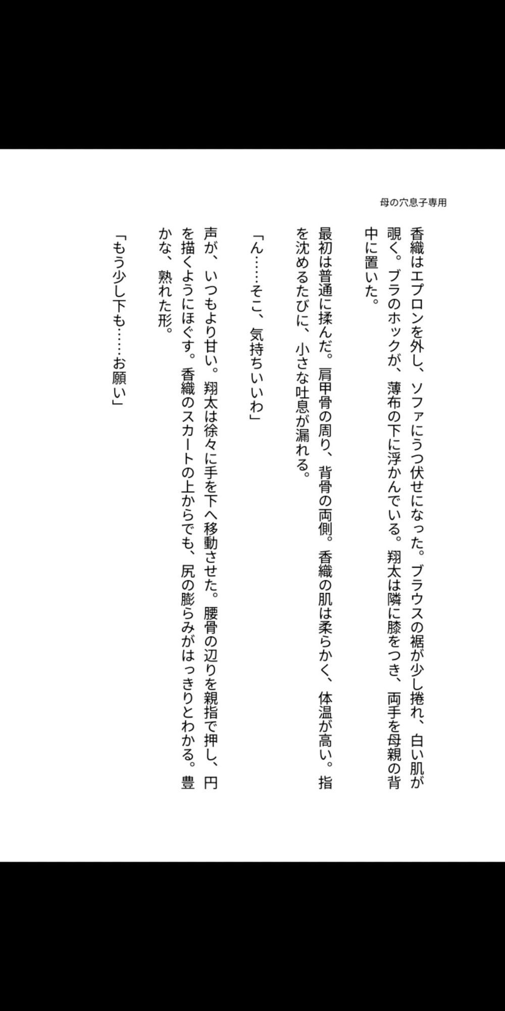 母の穴は、息子専用  〜熟母、禁忌に堕ちるまで〜のサンプル画像 4