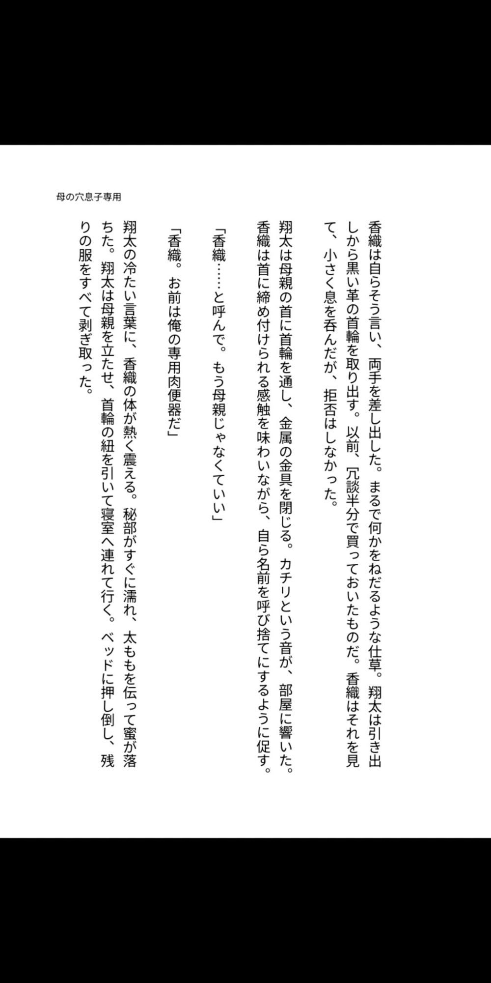 母の穴は、息子専用  〜熟母、禁忌に堕ちるまで〜のサンプル画像 6