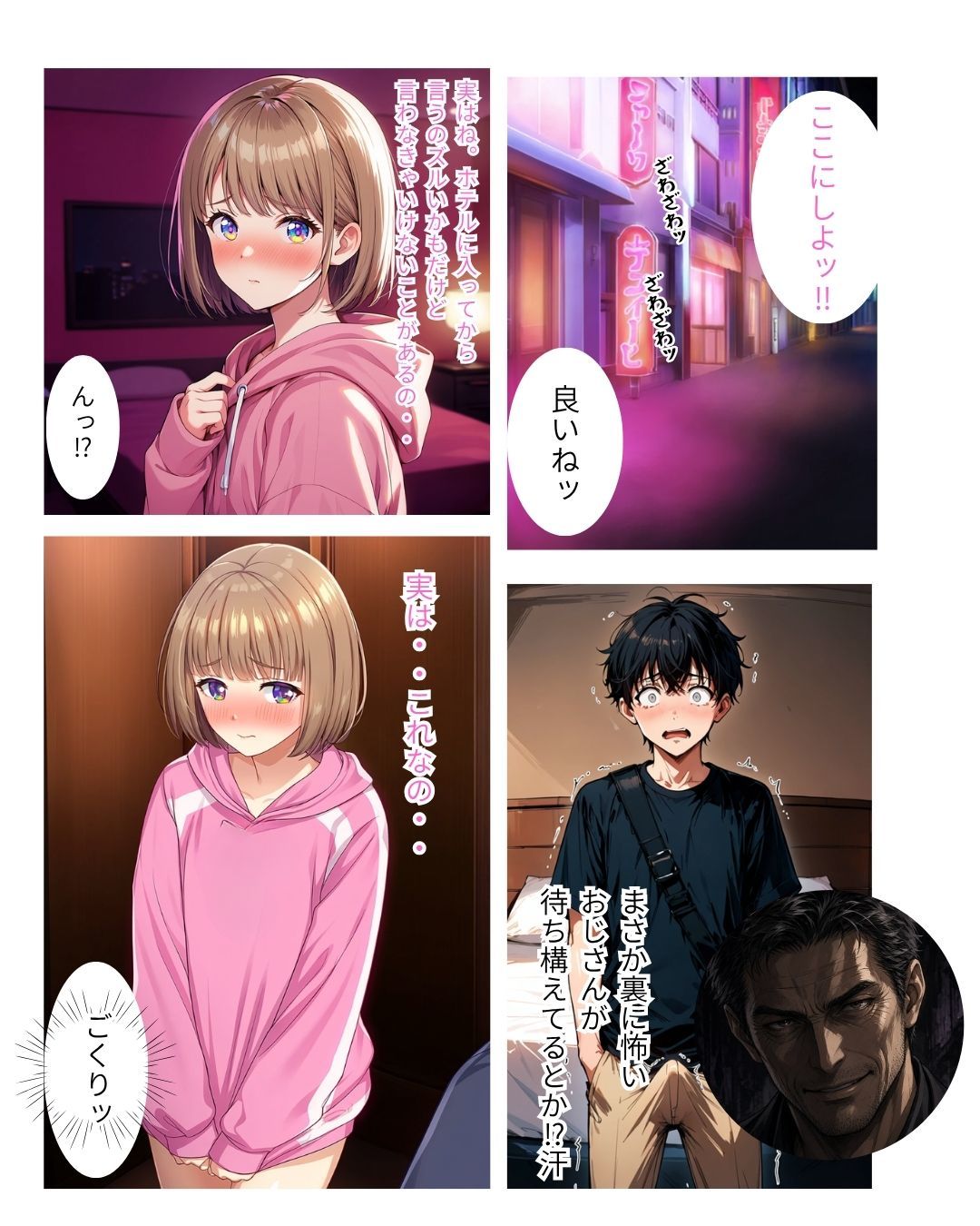 人気裏垢女子のオフパコに行ったら男の娘だった件 画像6