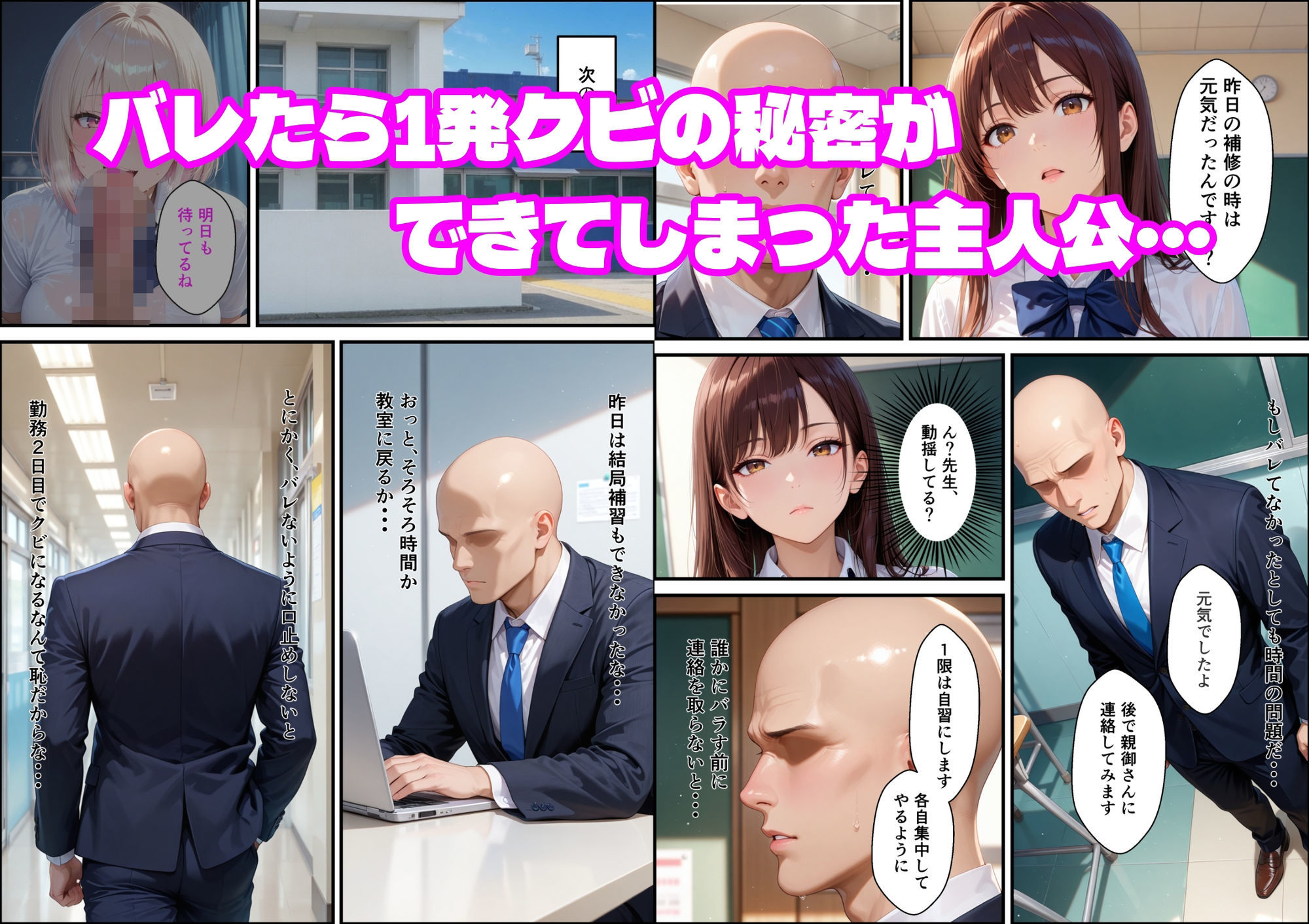 童貞非モテ教師の俺が、小悪魔白ギャルに射精管理される話 立ち読み 8 / 11