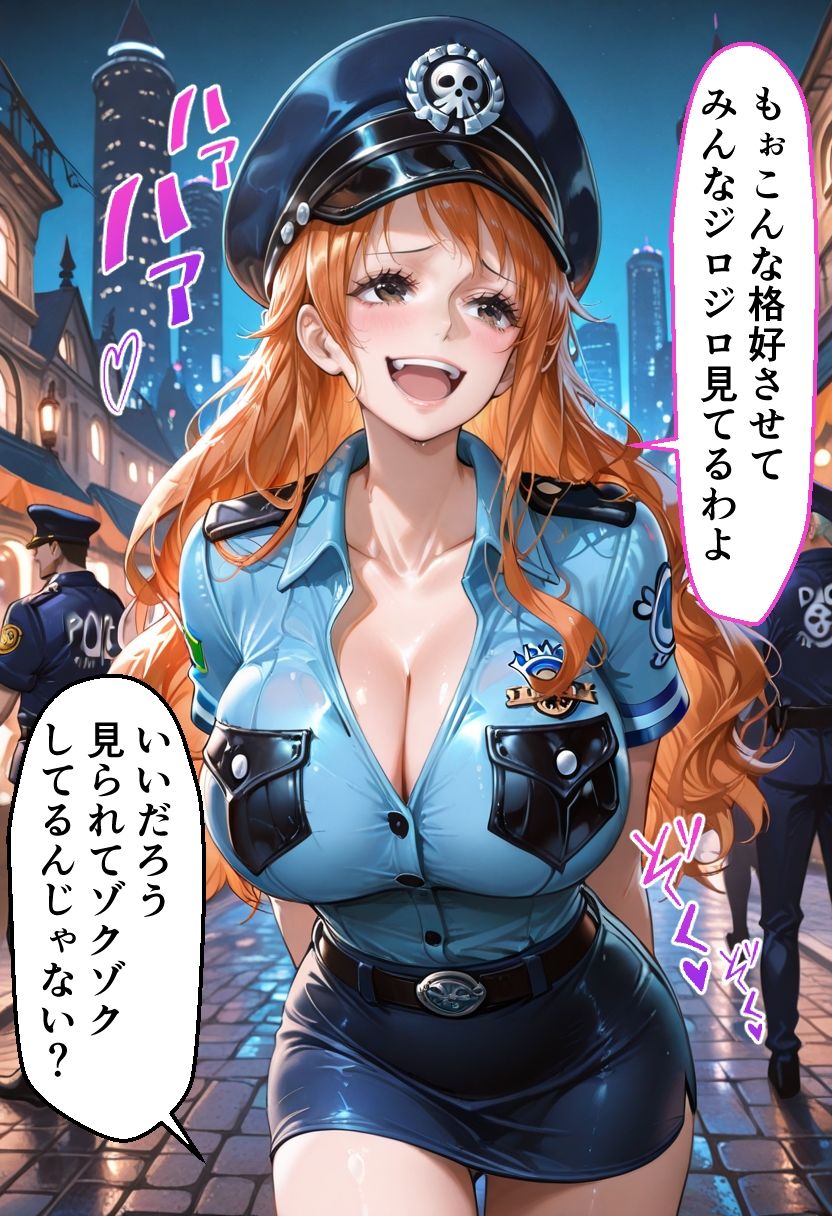 ヒロインとコスプレエッチ 〜ワ◯ピース ナミ編〜 立ち読み 9 / 11
