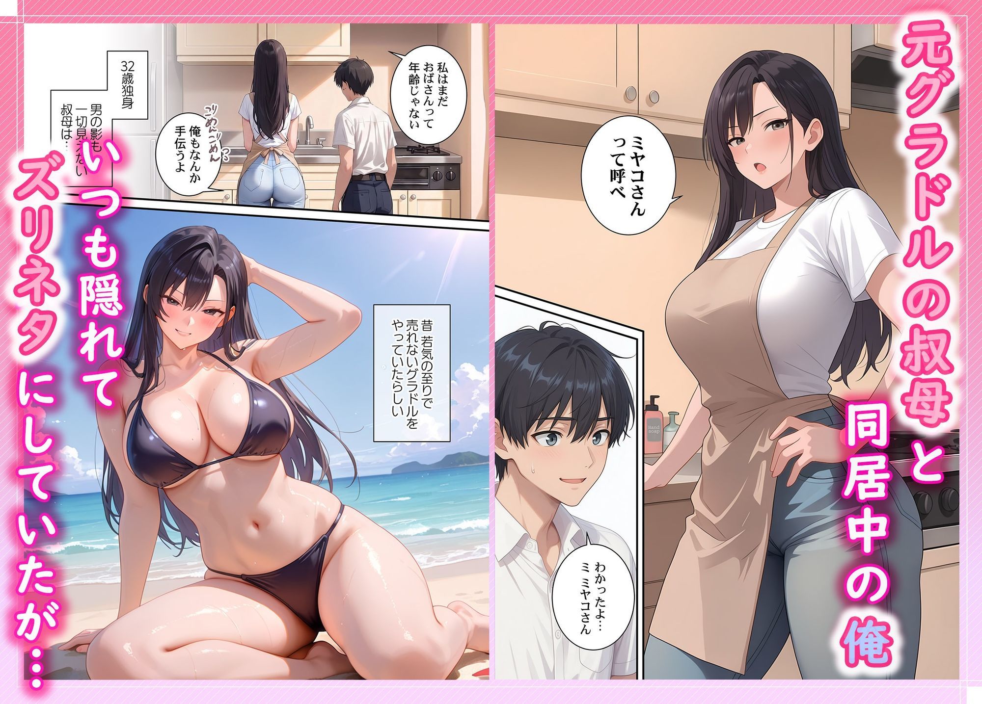 割り切りワイフ〜叔母そっくりな肉人形をハメ放題〜のサンプル画像 1