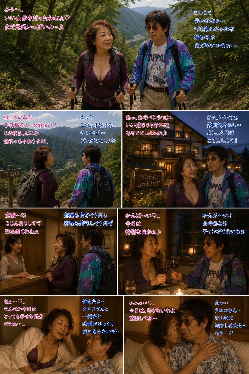 妙子（タエコ）と弘（ヒロム）16 妙子と弘の軽登山編 立ち読み 10 / 11